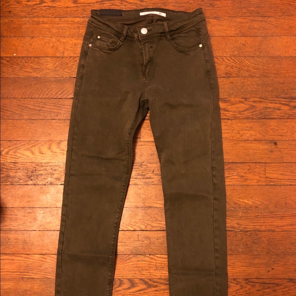 Dark green Zara pants